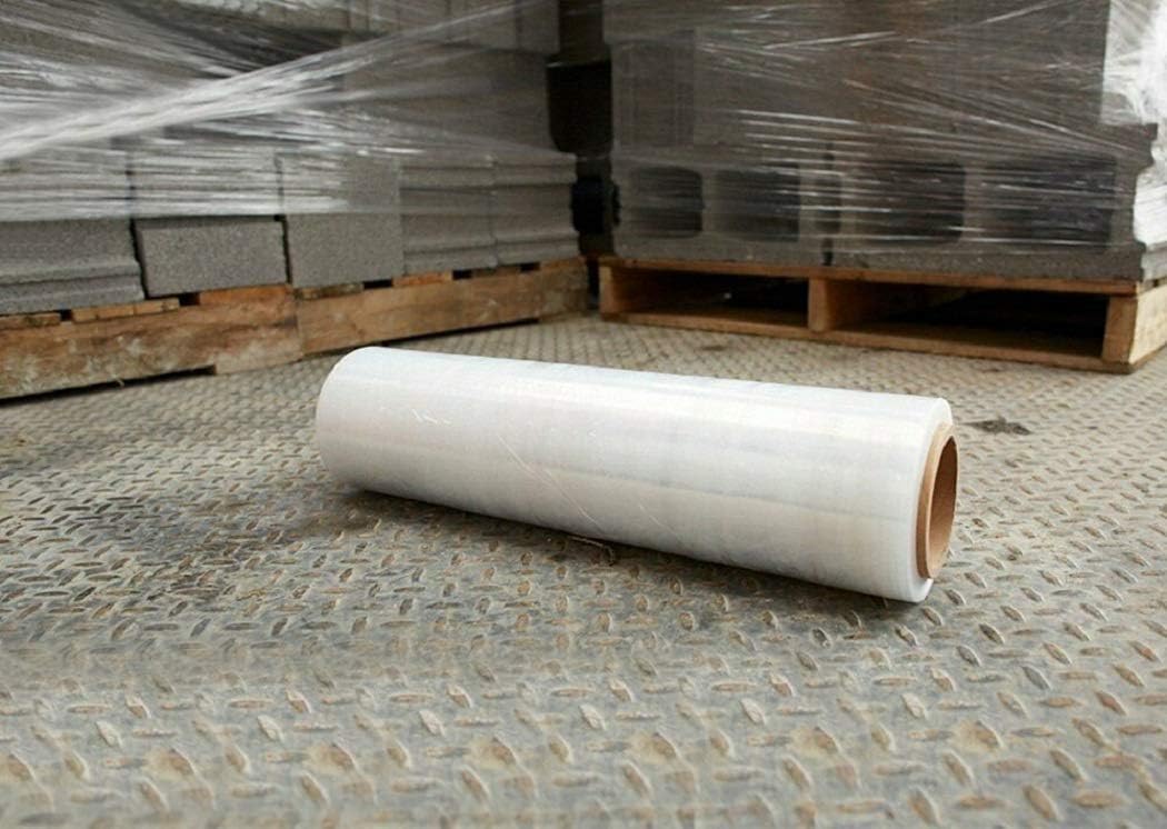 18 Inches X 1000 Feet Tough Pallet Shrink Wrap, 80 Gauge Industrial Strength Plastic Film, Commercial Grade Strength Film, Moving & Stretch Packing Wrap, for Furniture, Boxes, Pallets (1-Pack) : Office Products