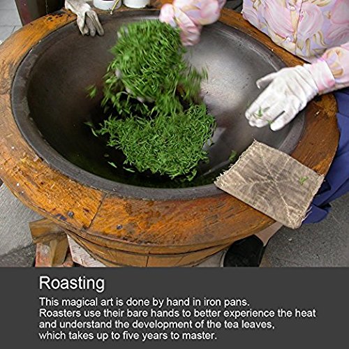 Foto von Neue Ernte Hangzhou Pre-Qingming West Lake Long Jing Grüner Tee - Drachenbrunnen-Tee Ming Qian LongJing Cha, altes Tee-Tee(群體種) loser Blatt-Grüntee (Zweite Klasse - 125g)