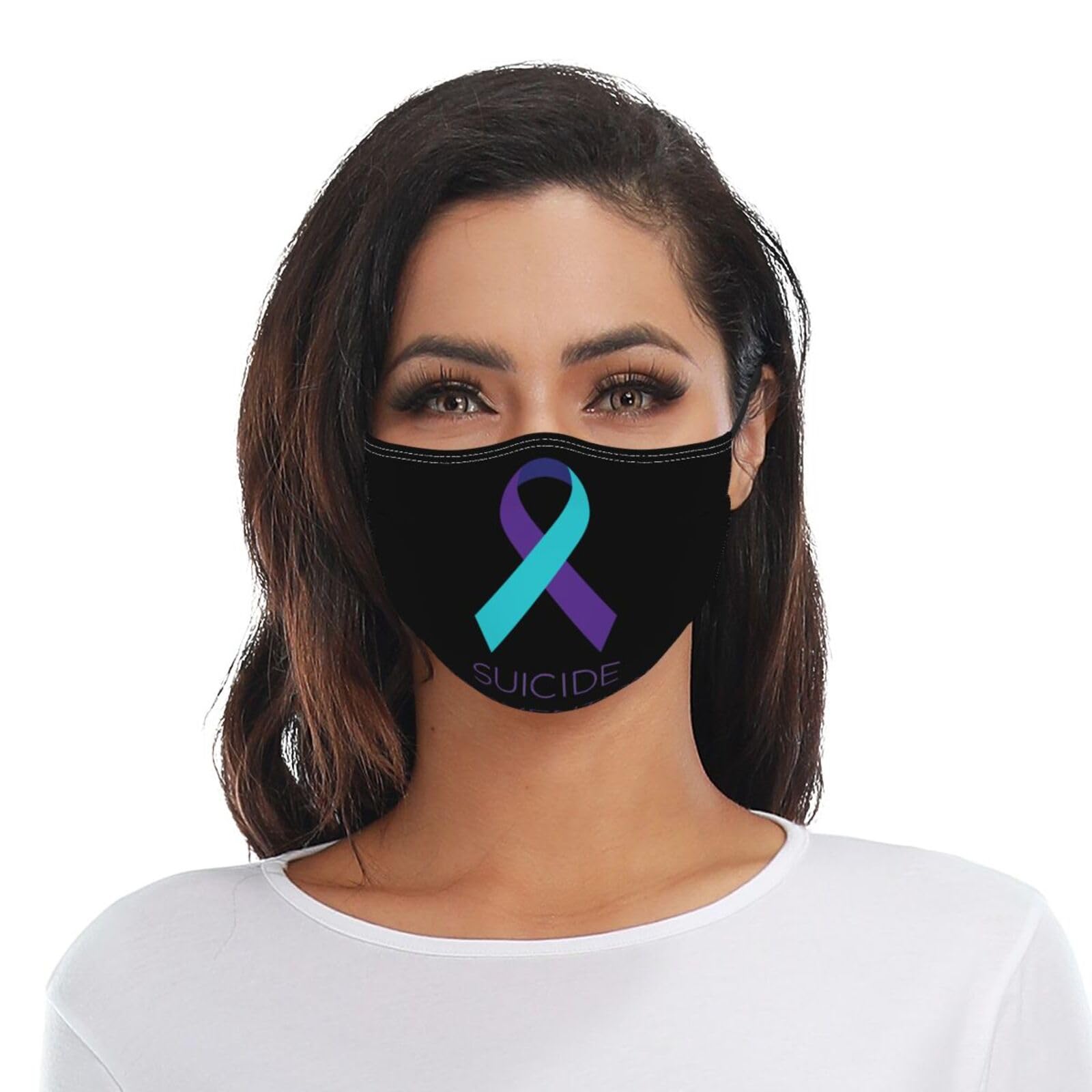 Suicide Prevention Awareness Adult Dust Mask Adjustable Dust Face with 2 Filter65