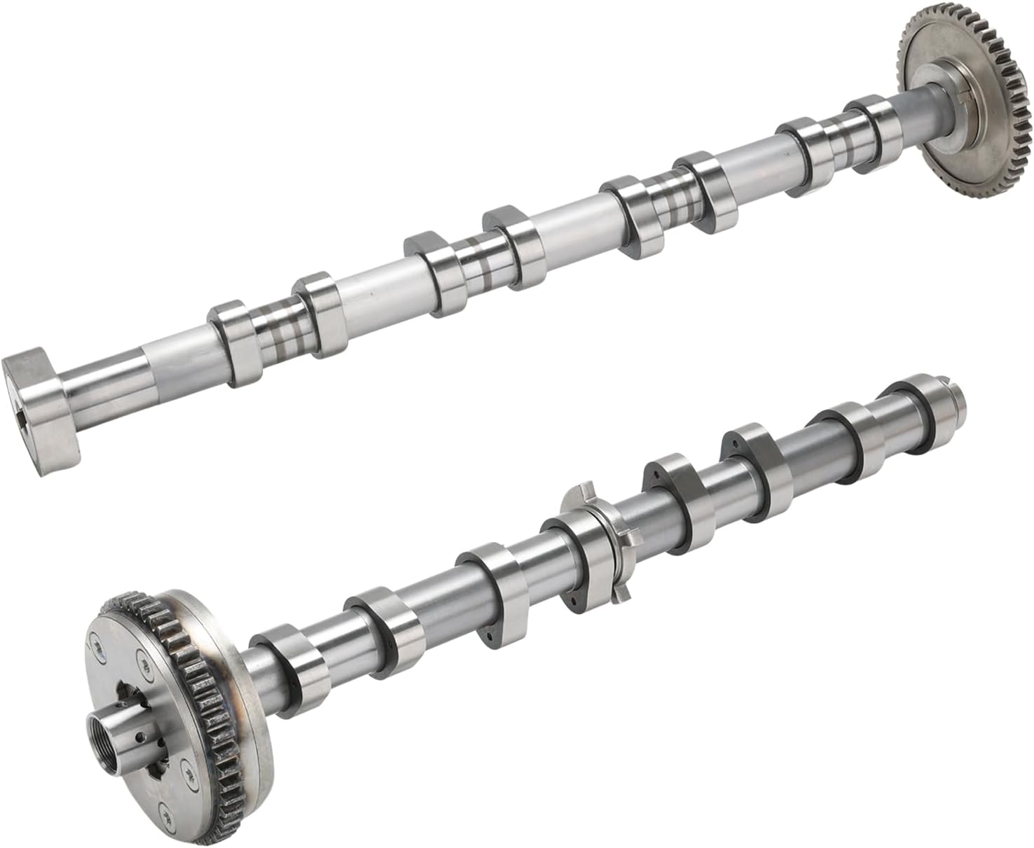 Intake & Exhaust Camshaft Replacement for 06H109021K 06H109022BB 06H109021G Engine Camshaft Compatible with Audi A3 A4 A5 A6 Q3 Q5 TT Volkswagen Passat Jetta GTI Beetl CC Eos 2008-2018