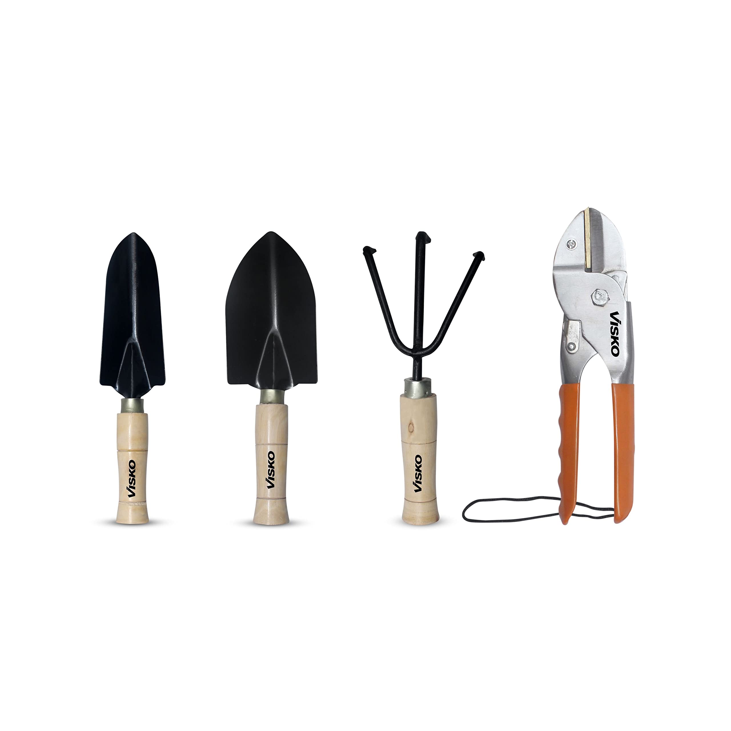 VISKO Garden Tools Set, 650 Gardening Hand Tool Kit 4 Pieces for Home Gardening (B0B911M8W9) Amazon Price History, Amazon Price Tracker
