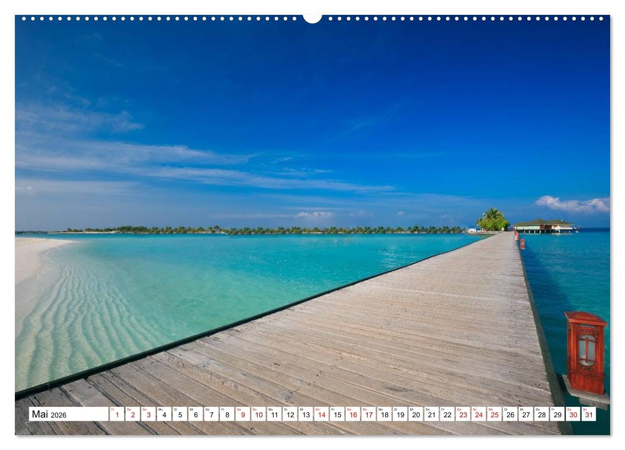 Reif für die Südsee. Reise von Fidschi bis Bora Bora (Wandkalender 2026 DIN A2 quer), CALVENDO Monatskalender: Eine Reise zu den paradiesischen Trauminseln am Ende der Welt. (CALVENDO Orte)
