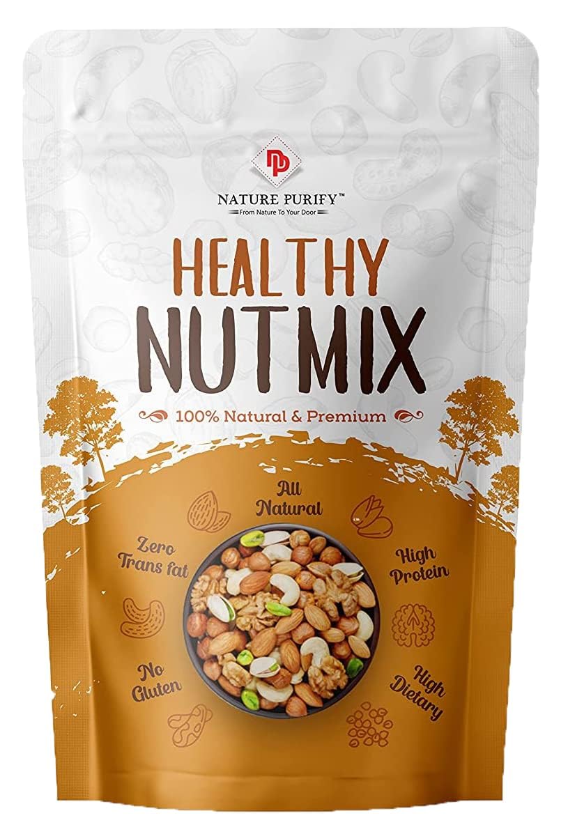 Nature Purify Nutty Mix High Fiber & Delicious || Fresh & Natural || For Free time snacking and Diting || Delicious & Nutricious || Dryfruits 1KG (B0CJJWHKNC) Amazon Price History, Amazon Price Tracker