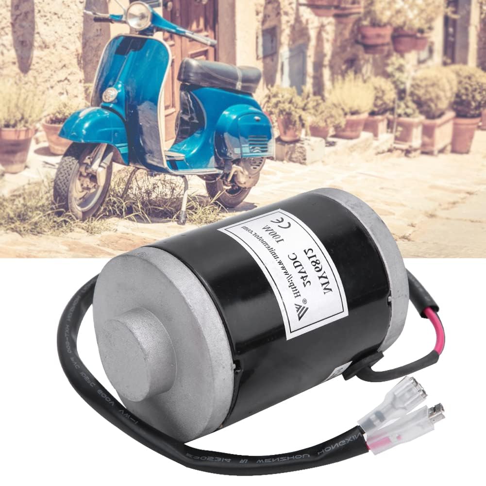 24V 100w Moteur de Brosse Haute Vitesse avec Poulie pour Scooter Controller