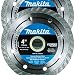 Makita 2 Pack - 4" Turbo Diamond Blades For 4"+ Grinders & Circular Saws - Ultra-Fast Cutting For Concrete, Masonry & Brick - 5/8", 20mm & 7/8" Arbors