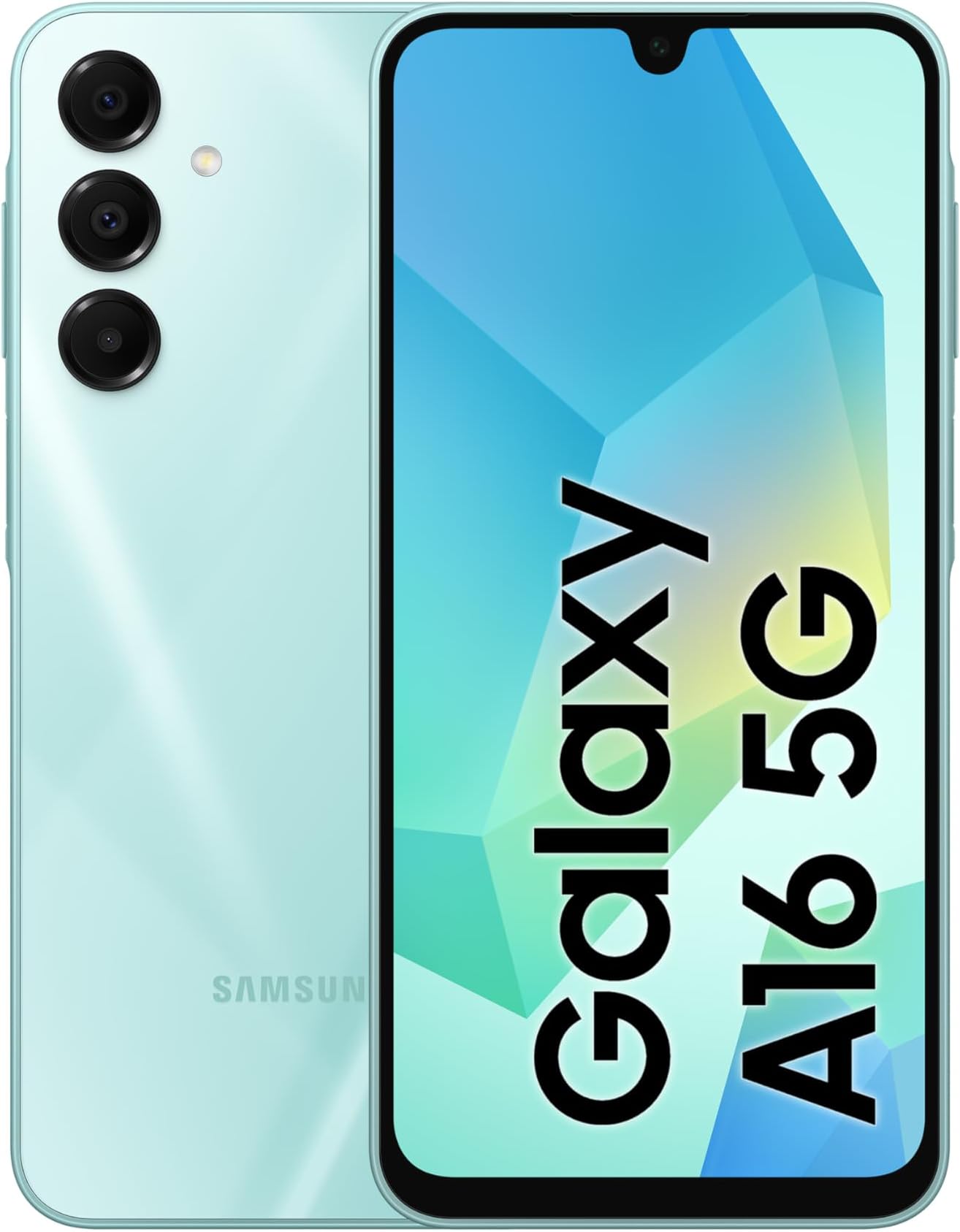 Samsung Galaxy A16 5G, Android Smartphone, Dual SIM Mobile Phone, 4GB RAM, 128GB Storage, Light Green (UAE Version)