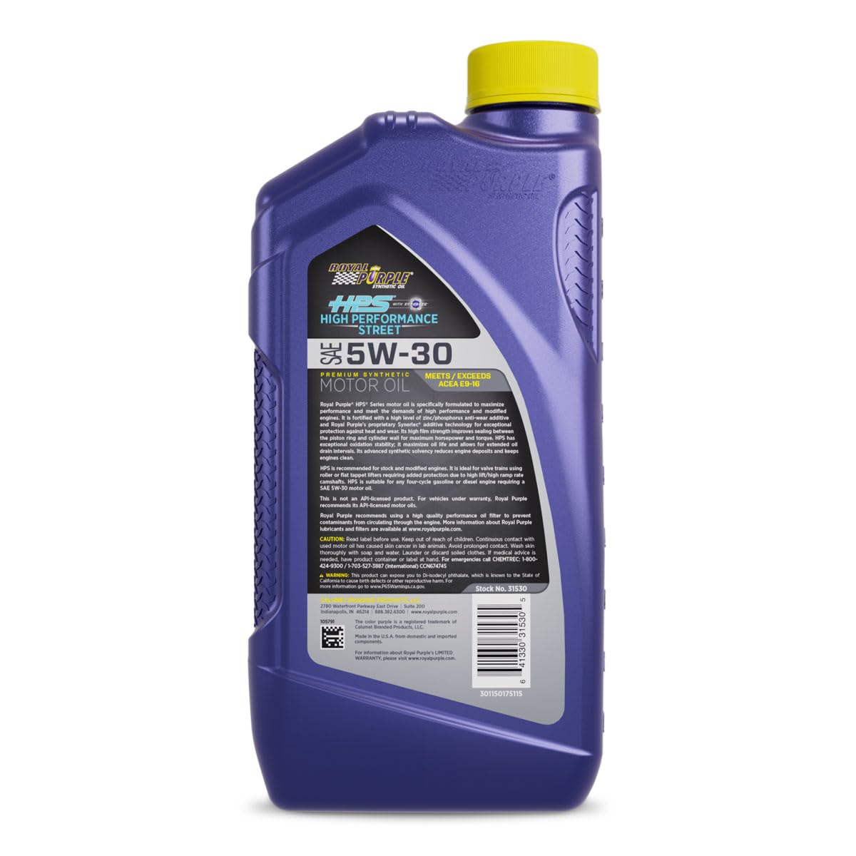 Amazon | Royal Purple ロイヤルパープル HPS 5W-30 1QT(946ml) 超高 
