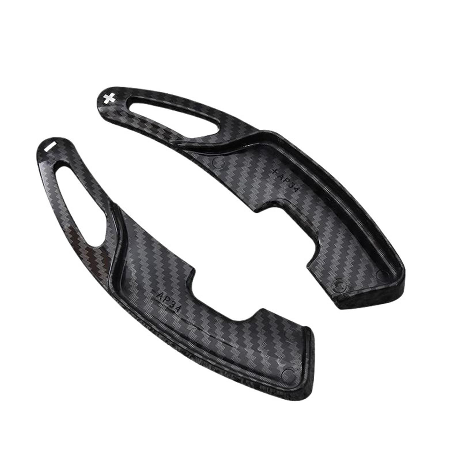 Bvfsxhs Carbon Fiber Black Car Paddle Shift Accessories Car Steering Wheel Paddles Shift Accessories For Lexus For Rx Nx Ux Lx Rz Lm Ls Es 2019-2024(Carbon Fiber Black)