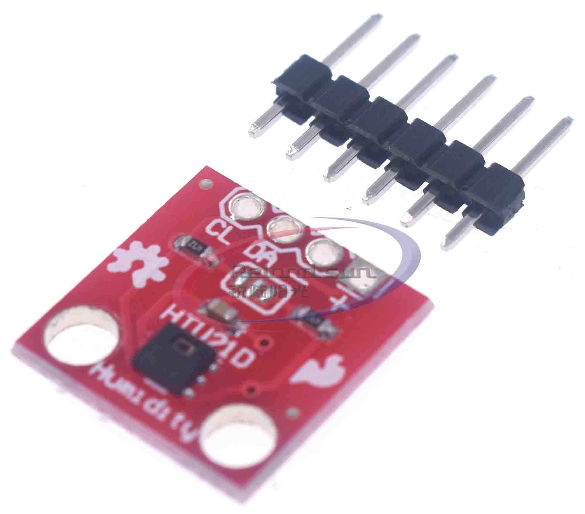Temperature Humidity Sensor GY-213V-HTU21D HTU21D I2C Replace SHT21 SI7021 HDC1080 Module