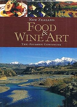 Hardcover New Zeland Food and Wine Art. The Journey Continues Book