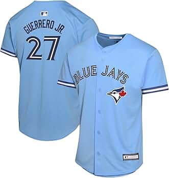 ブルージェイズ Blue Jays 青色ユニフォーム （140-150） 610GC7e6vAL._AC_SY350_QL65_.jpg