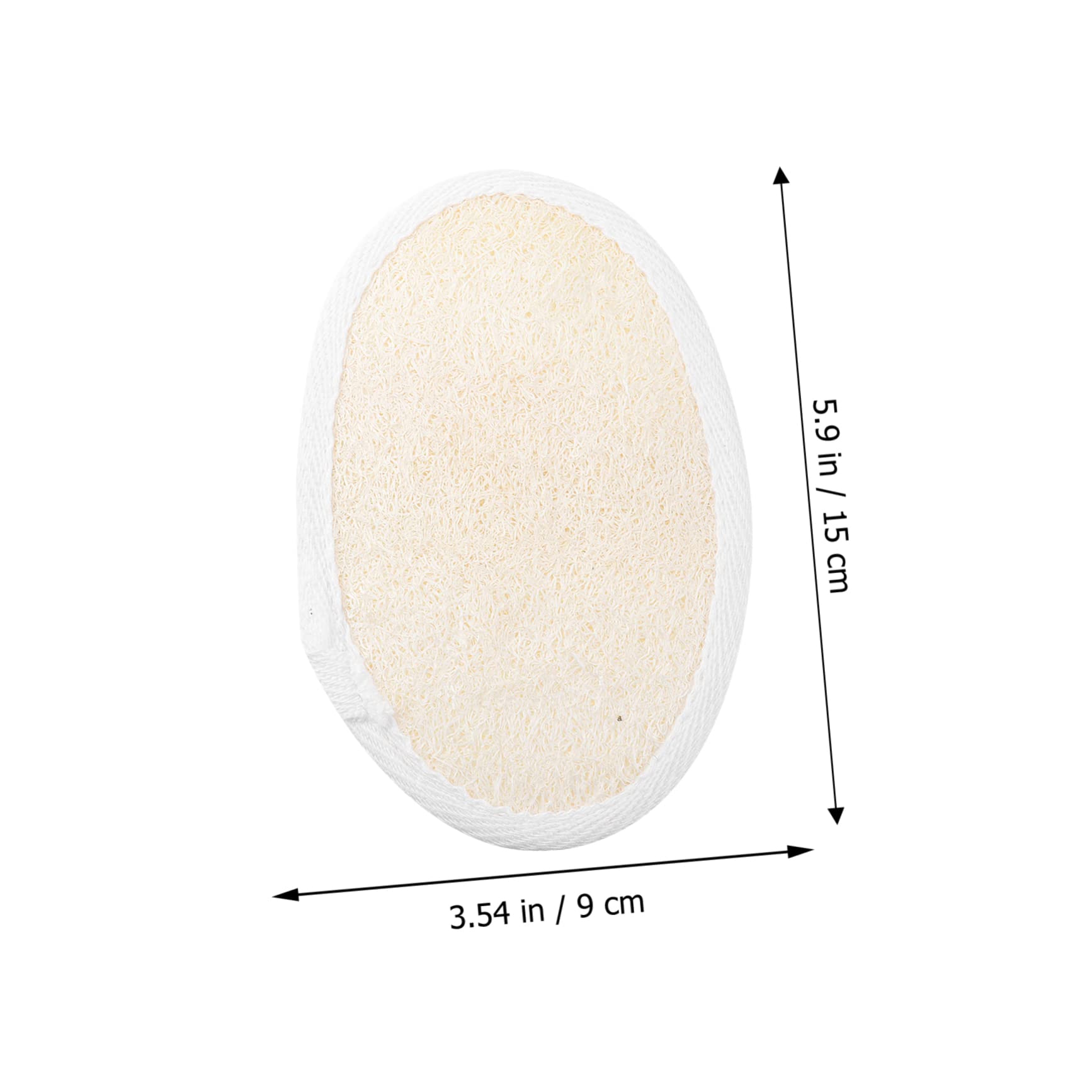 TOPBATHY 9pezzi Spugne Esfolianti Luffa Per Doccia Asciugamani Per Bagno Con Corda Scrub Per Corpo Per Pulizia Profonda e Delicata Della