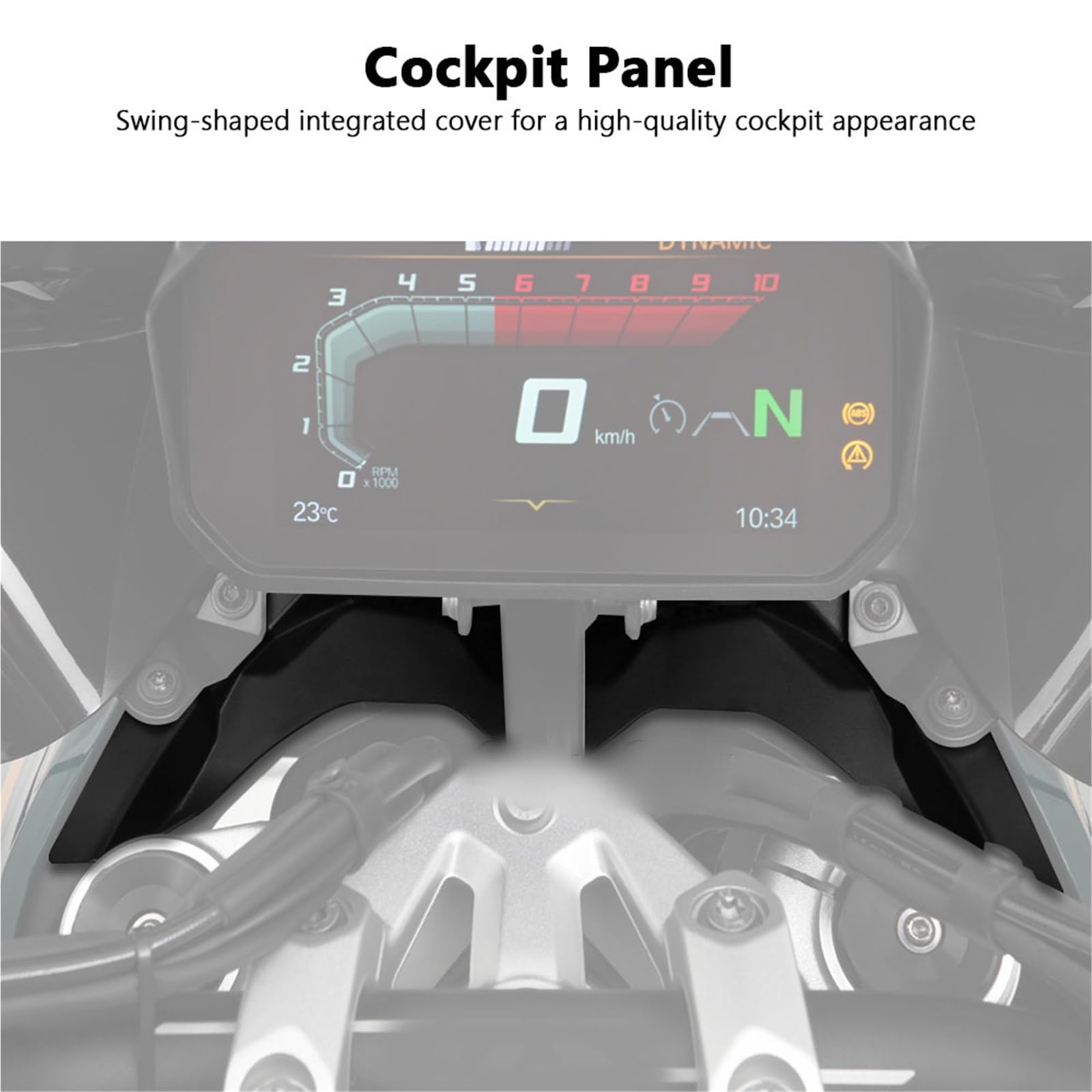 Motorrad-Cockpit-Verkleidungszubehör Für BMW R 1300 GS Adventure R1300GS GS1300 Aufwindabweiser 2023 2024 2025