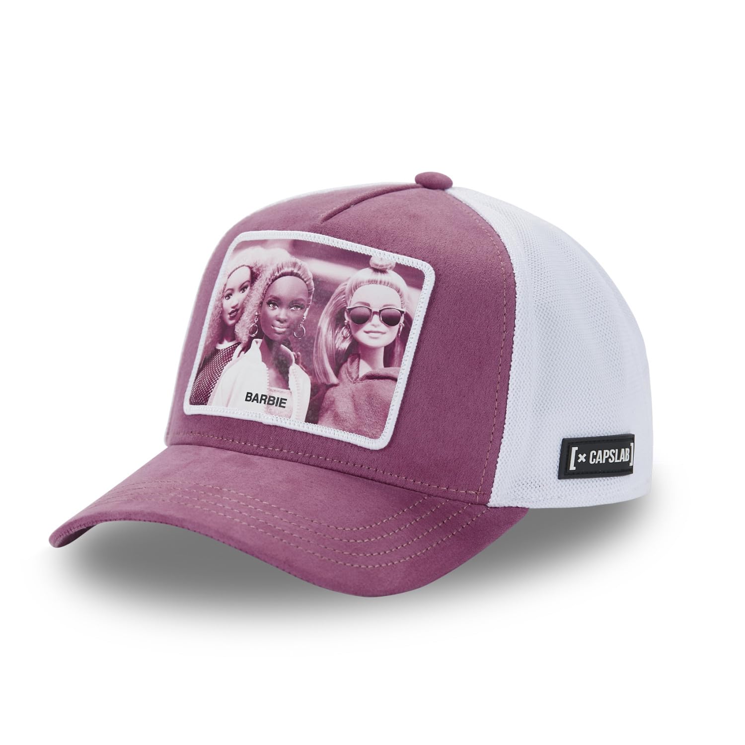Capslab Barbie Women's Trucker Cap, Original and Authentic, Pink, One Size