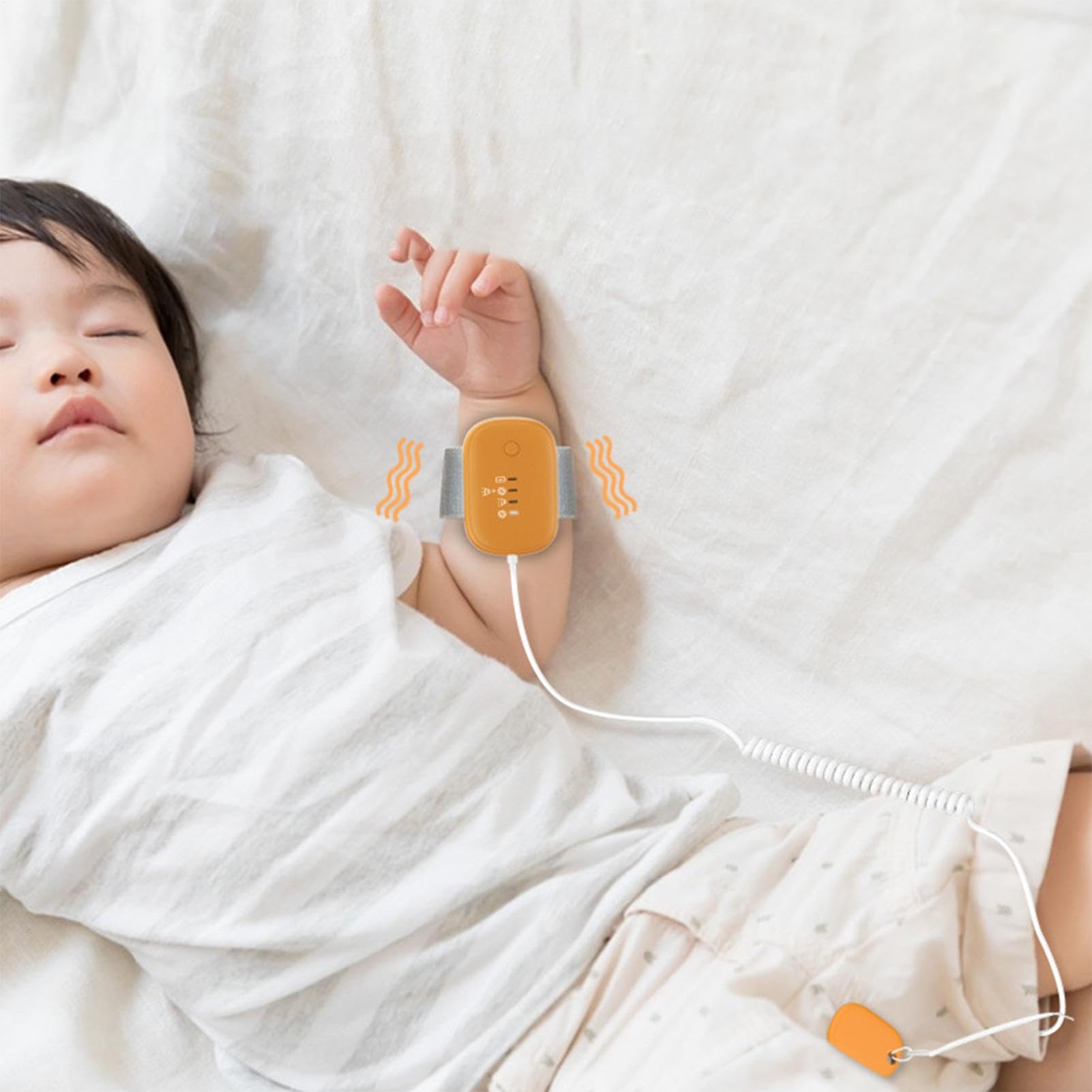 Alarma para enuresis, sensor de enuresis, alarma pipí, carga USB | Accesorio para la enuresis nocturna con 3 modos, alarma orinal segura de alta sensibilidad para niños, niñas, niños y más