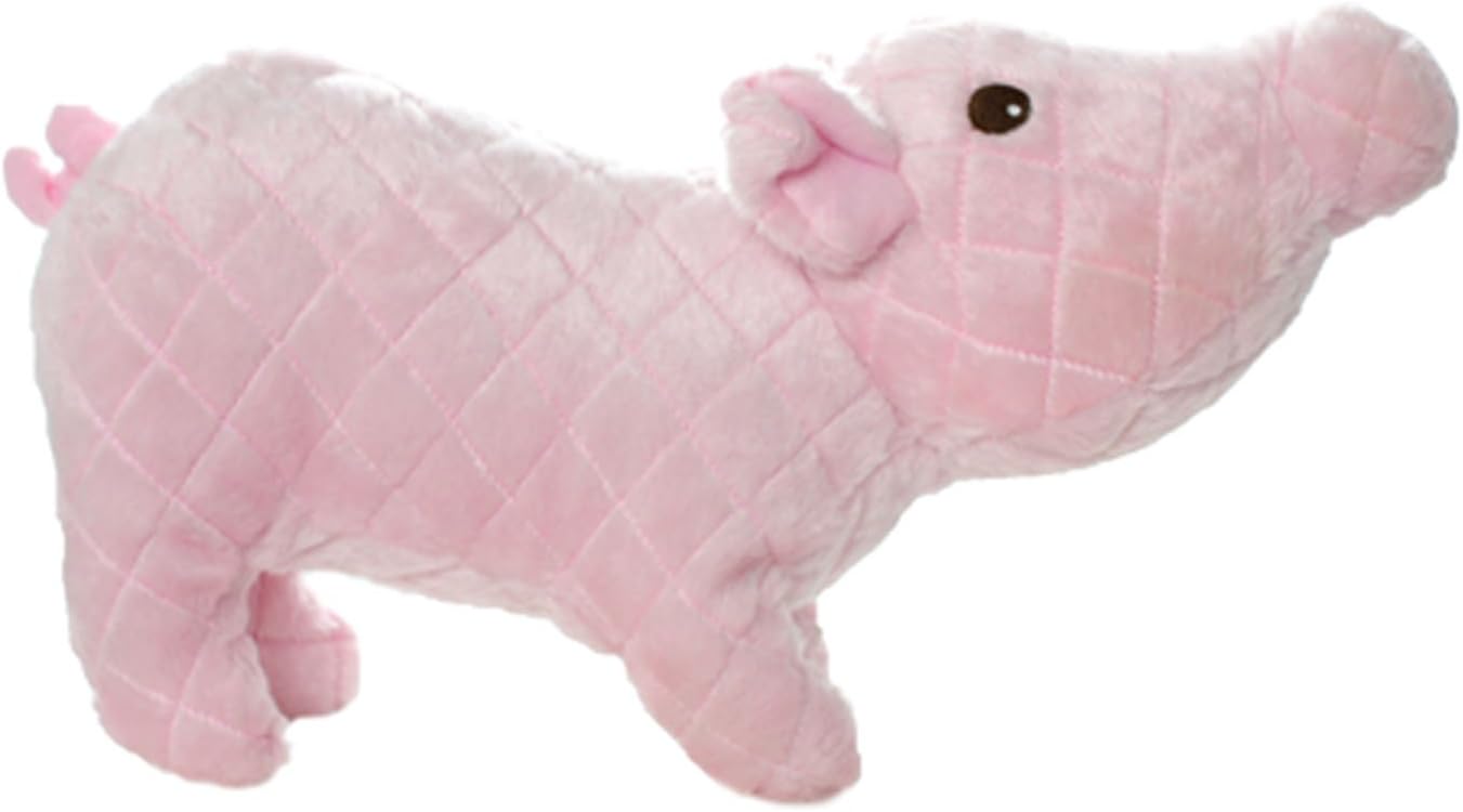MIGHTYMassive-Farm-Piglet-- Squeaker-Multiple Layers. Made Durable, Strong & Tough. Interactive Play Dog Toy (Tug, Toss & Fetch). Machine Washable & Floats. (Massive)