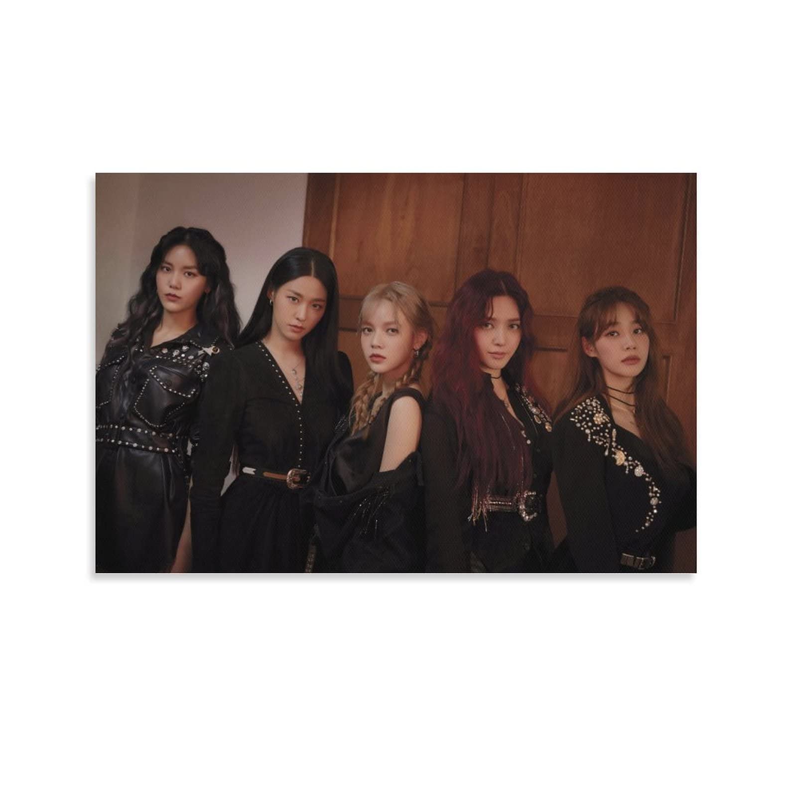 KNOTSS AoA Korea Girl Group Poster Decorative Painting Canvas Wall Posters And Art Picture Print Modern Family Bedroom Decor Posters 12x18inch(30x45cm)