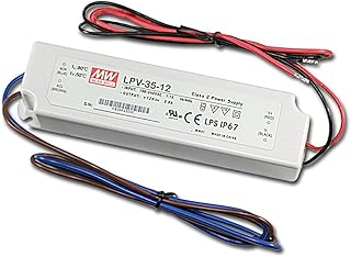 [AC/DC LED Driver]Mean Well LPV-35-12 35W Single Output Class 2 Power Supply(12V 3A)