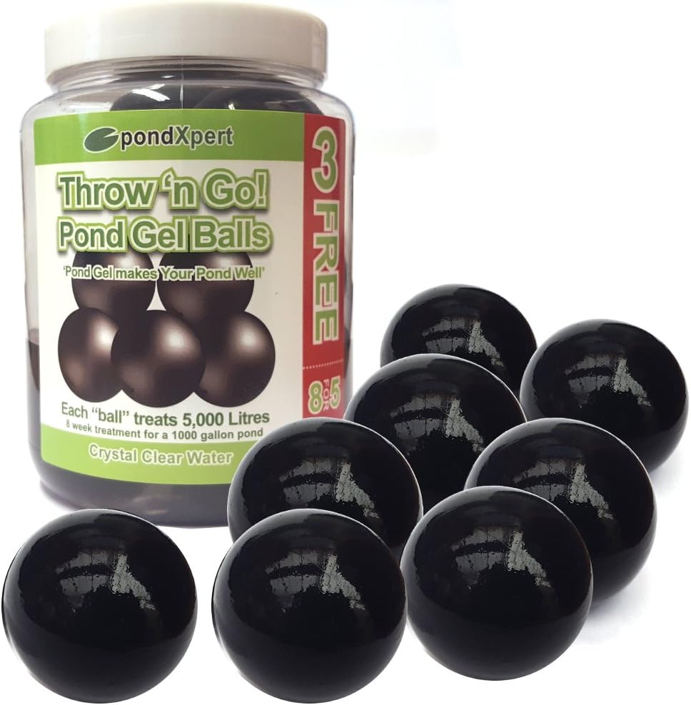 Throw'n Go! Pond Filter Boost Balls Beneficial Bacteria / Water Clarity Amazon.co.uk Pet