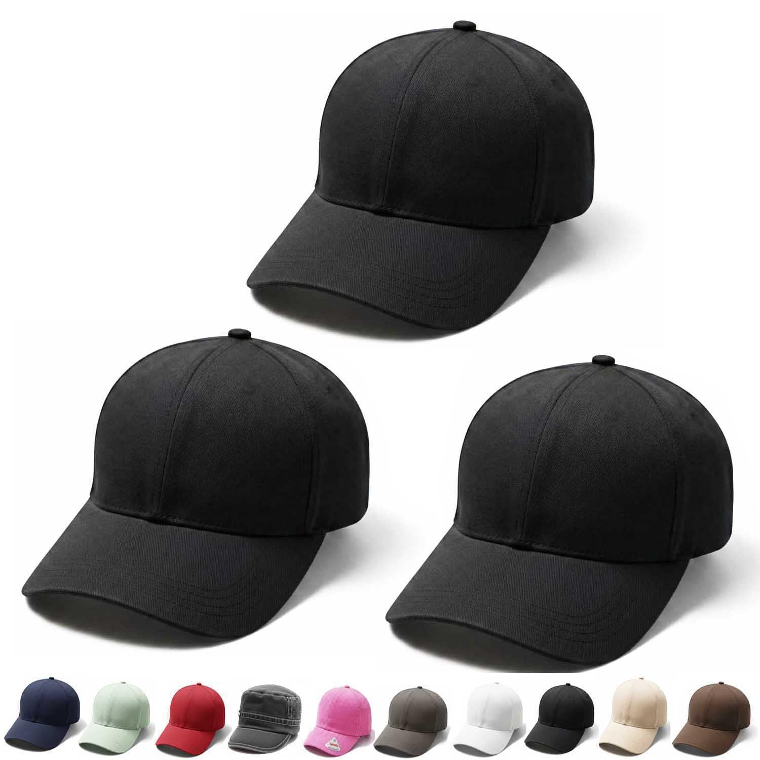 Cotton Unisex Baseball Plain Caps for Men and Women | Adjustable Size |Casual Headwear for Daily Use and Outdoor Wear-image-15
