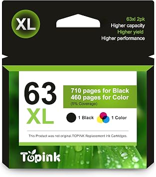 HP 63 ink cartridges 