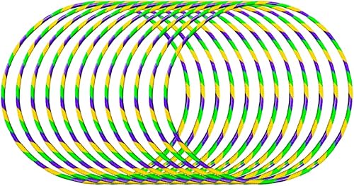 Miniatura 2 de Hula Hoop de 24 pulgadas - Juego de 12 (docena) Paquete de fiesta festiva