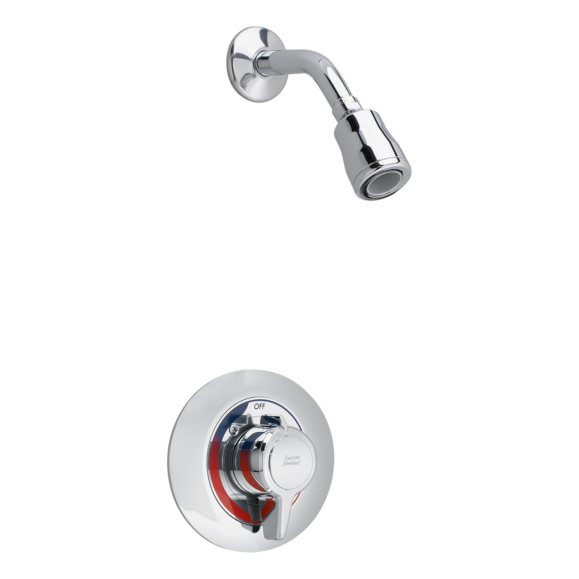 American Standard T372248.002 Colony Shower Only Trim Kit with Flowise Water Saving Showerhead Shower Arm, Polished Chrome
