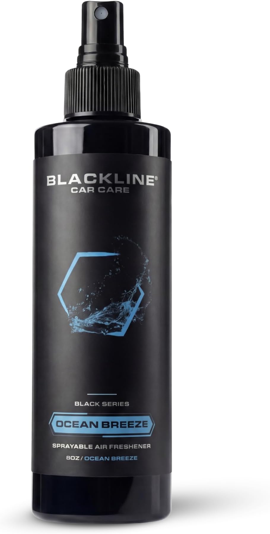 Blackline Ocean Breeze Car Air Freshener Spray - Cool, Bold Odor Eliminator