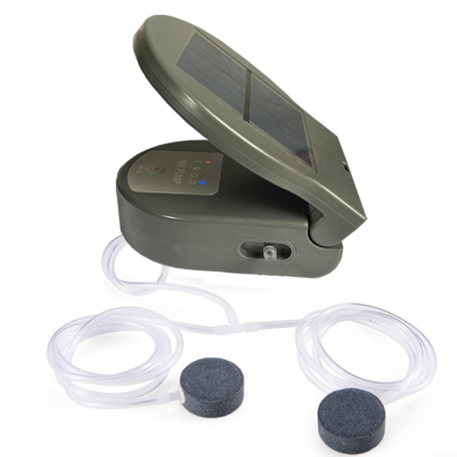 Aérateur de bassin solaire, pompe de bassin solaire pour extérieur, pompe à oxygène solaire multi-mode aérateur d'aquarium aérateur portable