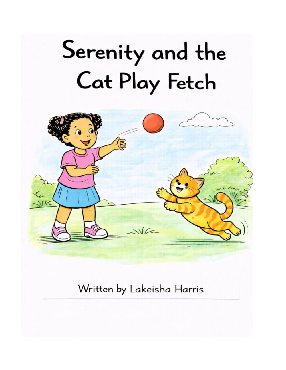 Serenity and the Cat Play Fetch