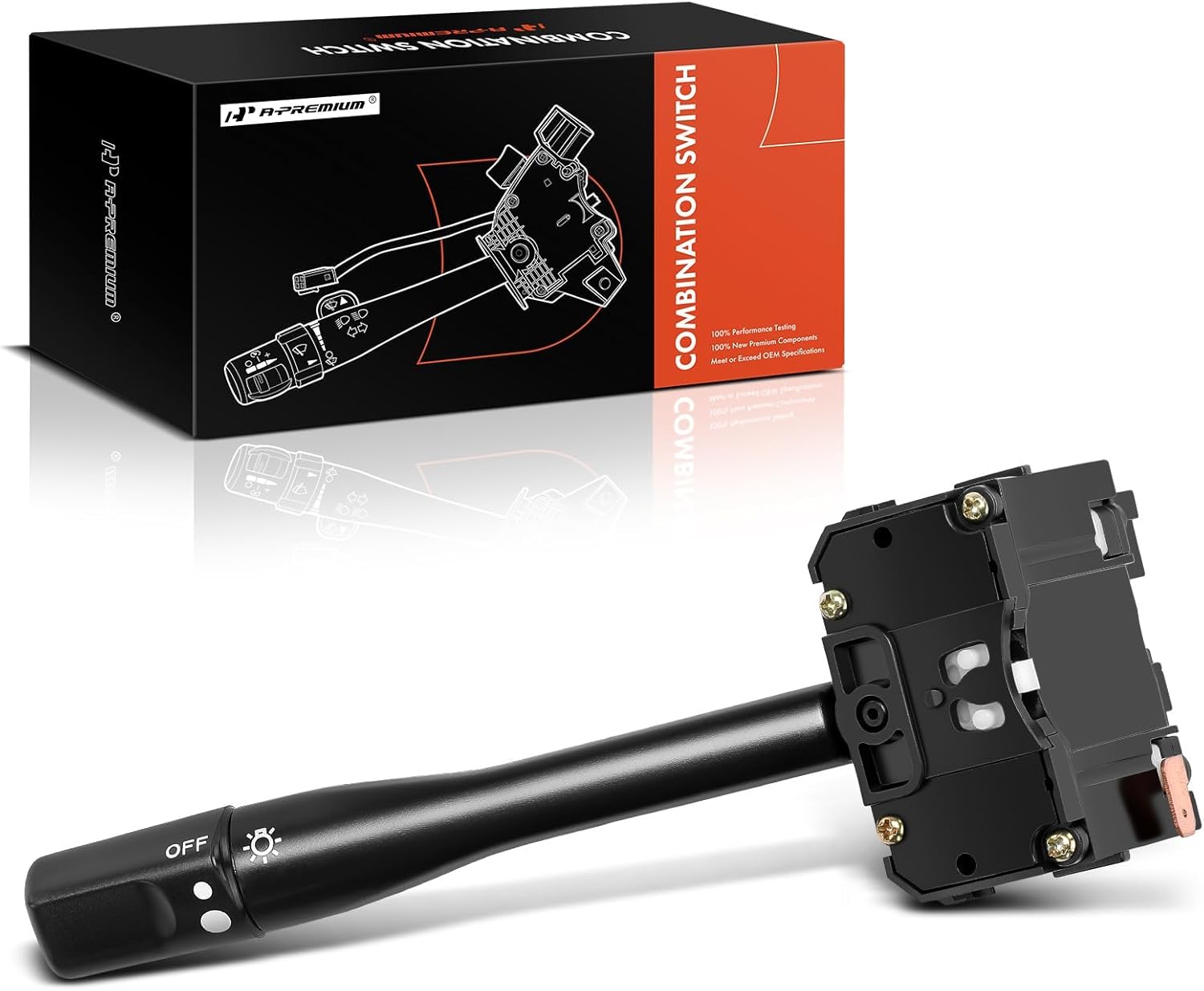 A-Premium Turn Signal Switch Lever Compatible with Honda Civic 1989-1991, CRX 1989-1991, Acura Integra 1990-1993