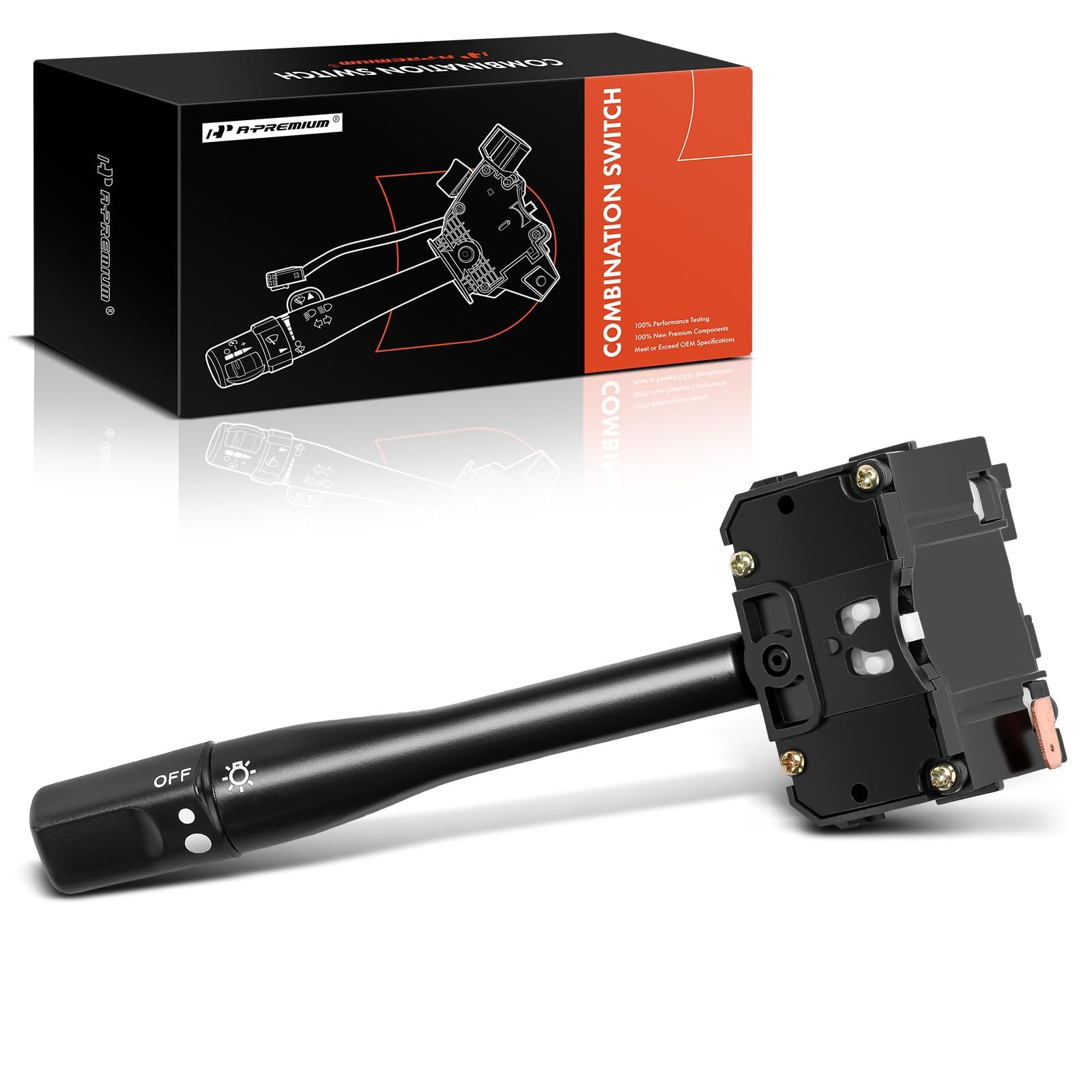 A-Premium Turn Signal Switch Lever Compatible with Honda Civic 1989-1991, CRX 1989-1991, Acura Integra 1990-1993