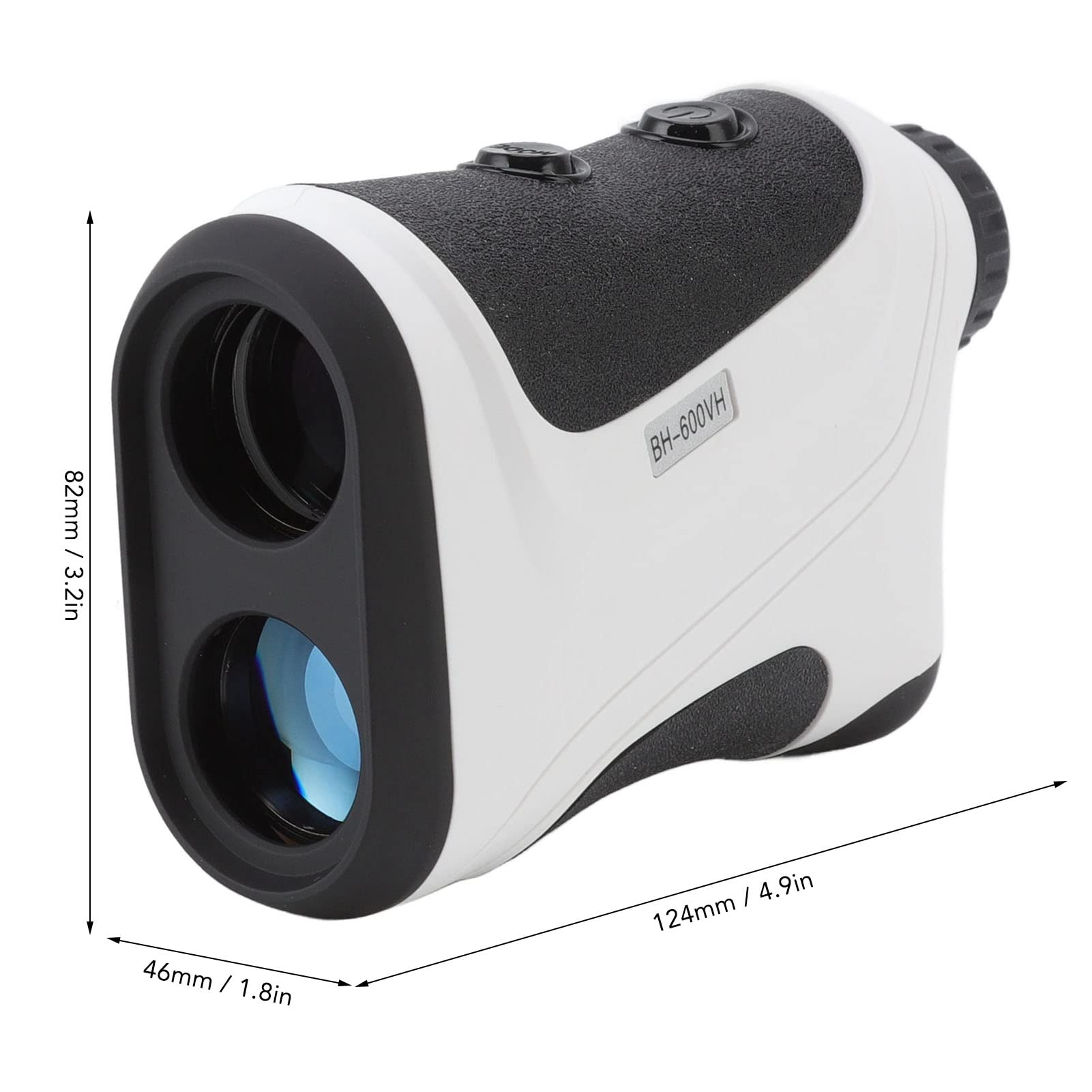 Telémetro Láser BH 600VH, Herramienta de Alta Precisión para Caza y Actividades Al Aire Libre, Diseño Compacto
