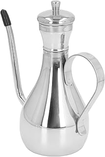 Oil Dispenser Bottle 304 Stainless Steel Leak Proof No Drip Olive Oil Storage Can Decanter Vinegar Sauce Dispenser Pot Container