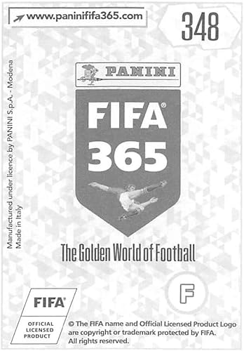 Miniatura 2 de 2017-18 Panini FIFA 365 Stickers Soccer #348 Raul Albiol SSC Napoli Official Smaller Than Trading Card Sized Album Sticker in Raw (NM or Better)