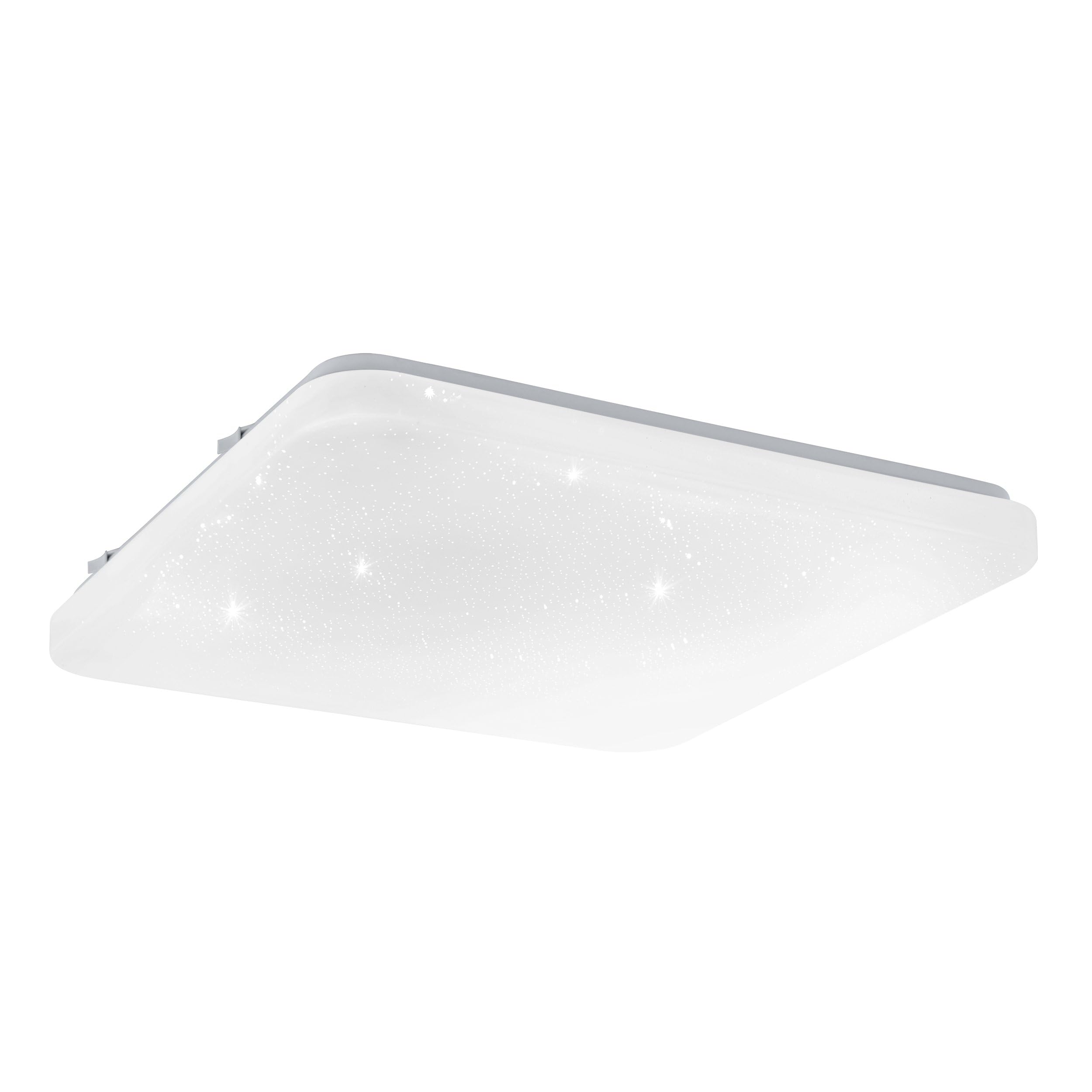 EGLO Frania-S Integrated LED Flush Light White Metal/Plastic 33cm