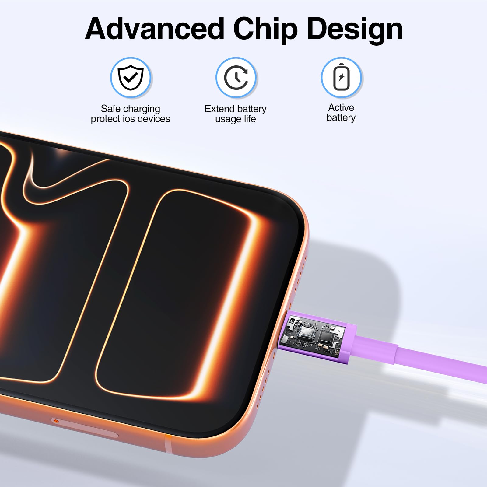 Confezione da 2 cavi USB C a C, 60 W, da tipo C a tipo C, cavo di ricarica rapida per iPhone 17, 16, 15 Pro, Pro Max, Plus, iPad Pro, MacBook Air 13", iPad Pro, Air, per Samsung Galaxy S25 e altri
