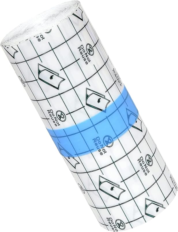 OBTANIM Película adesiva transparente para cuidados pós-tatuagem, 20,32 cm x 5,00 m