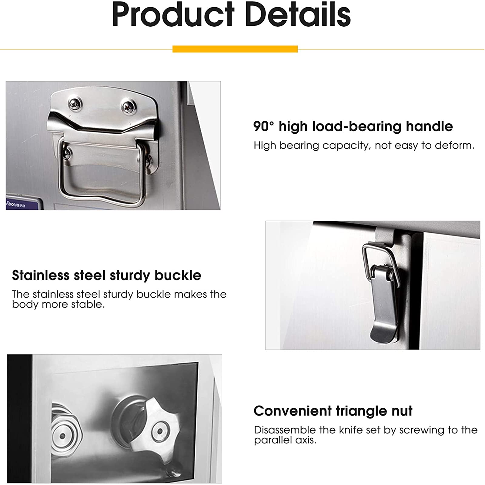 Máquina de cortar carne profesional, 1500 W, máquina de cortar carne automática, máquina cortadora de carne, cortadora de carne, para familias de cocina, 2,5 mm