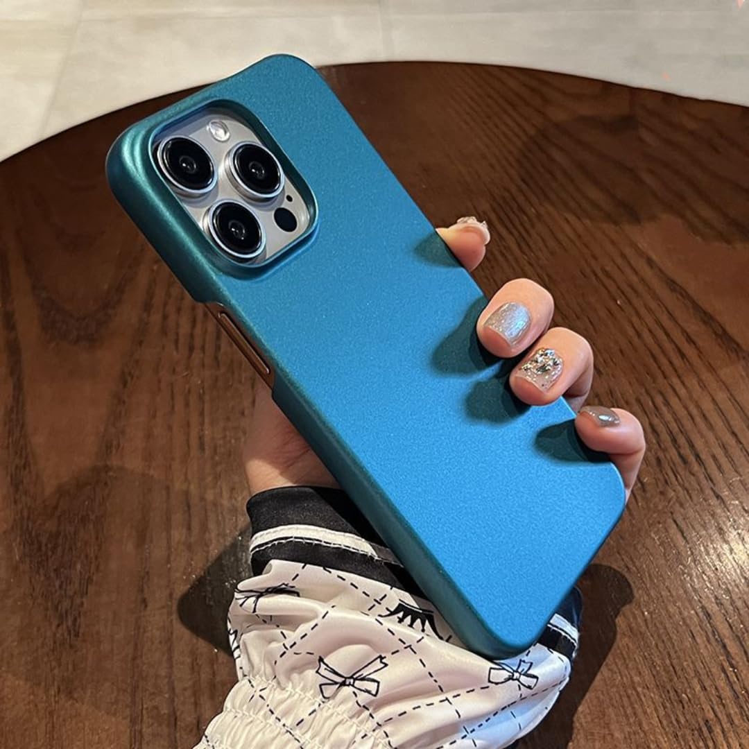 Coque rigide de luxe pour iPhone 13 Mini polycarbonate vert givré - 7