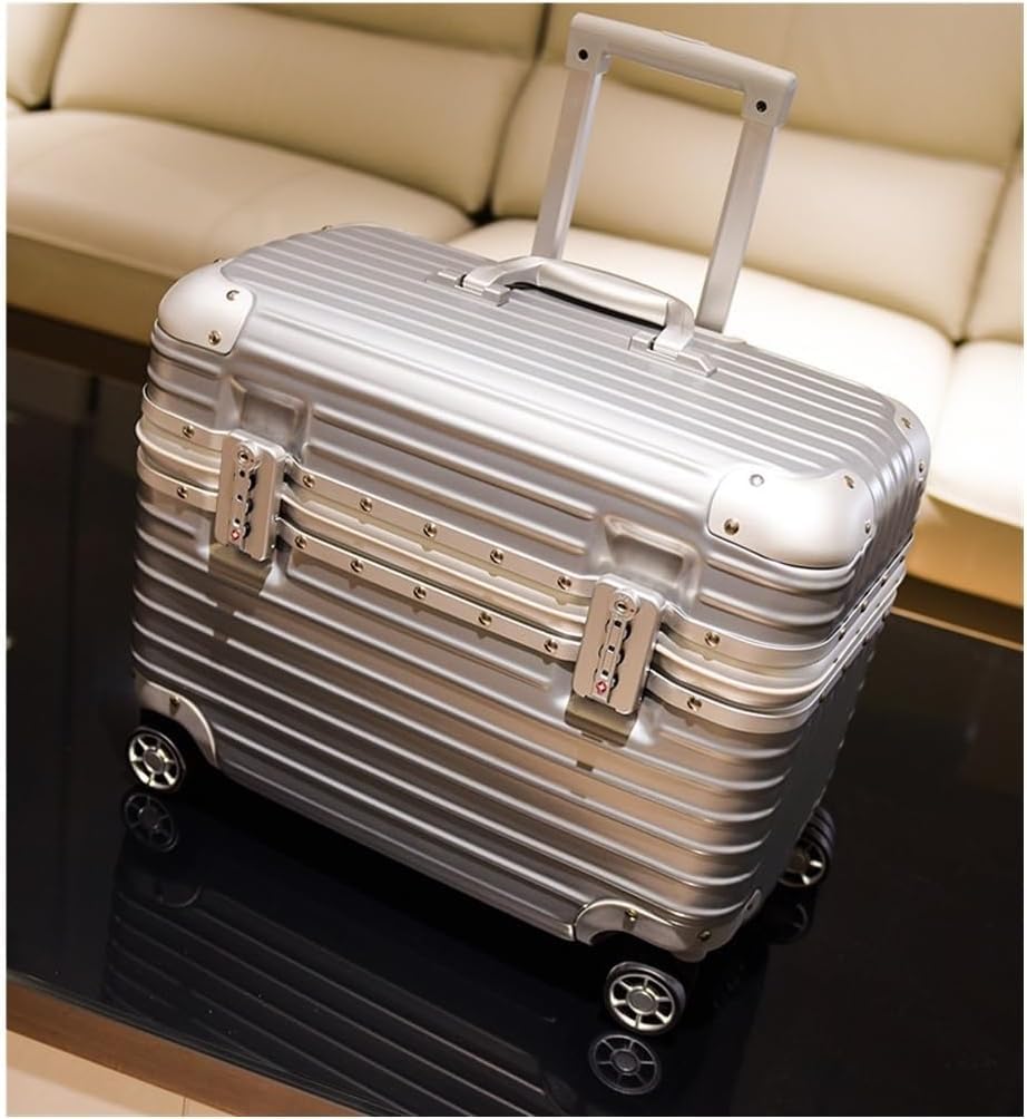 Maleta Maleta Horizontal, Equipaje PC + ABS, Maleta Dura Duradera, Maleta para cosméticos, Equipaje de Mano, Maletas con Cerradura combinada Bolsas de Viaje