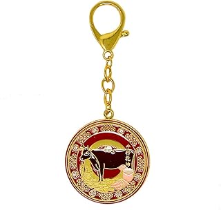 Zodiac Ox Keychain Annual Amulet W4262