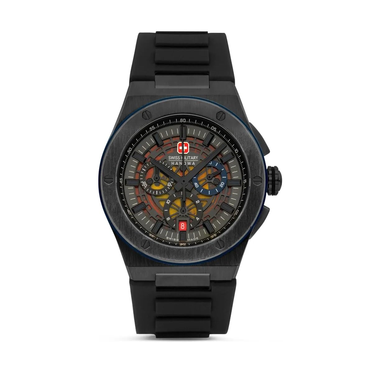 Sponsored Ad - Silicone Hanowa Analog Grey Dial Men's Watch-Smwgo0000940