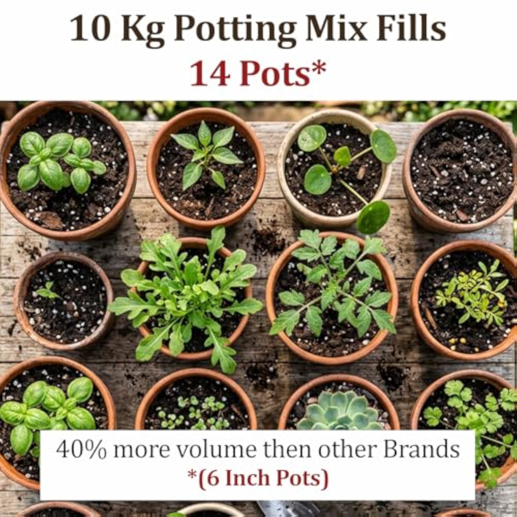 5-in-1 Potting Soil Mixture for Plants