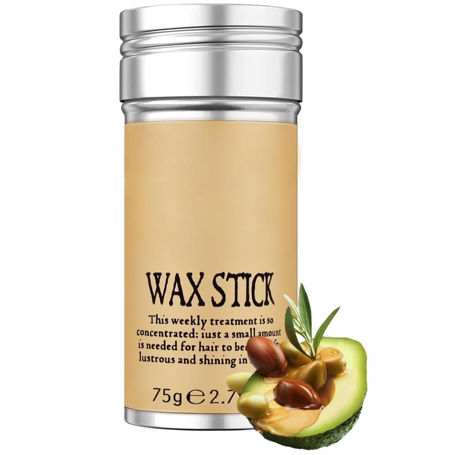 Hair Wax Stick for Women & Men - Hair Slick Back Stick, Anti-Frizz and Fly Away Hair Tamer, No Residue Hair Finishing Stick for Flyaways, All Day Hold Styling Product for Smoothing Hair Strands 75gm.-image-27