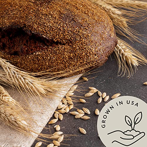 Organic Soft White Wheat Berries (5Lb) Be Still Farms - Healthy Whole Grains Bulk - Ideal For Feeder Oats, Flour, Bread, Soup - High In Protein & Fiber | Usa Grown | Usda Certified | Vegan | Non-Gmo #TOP3