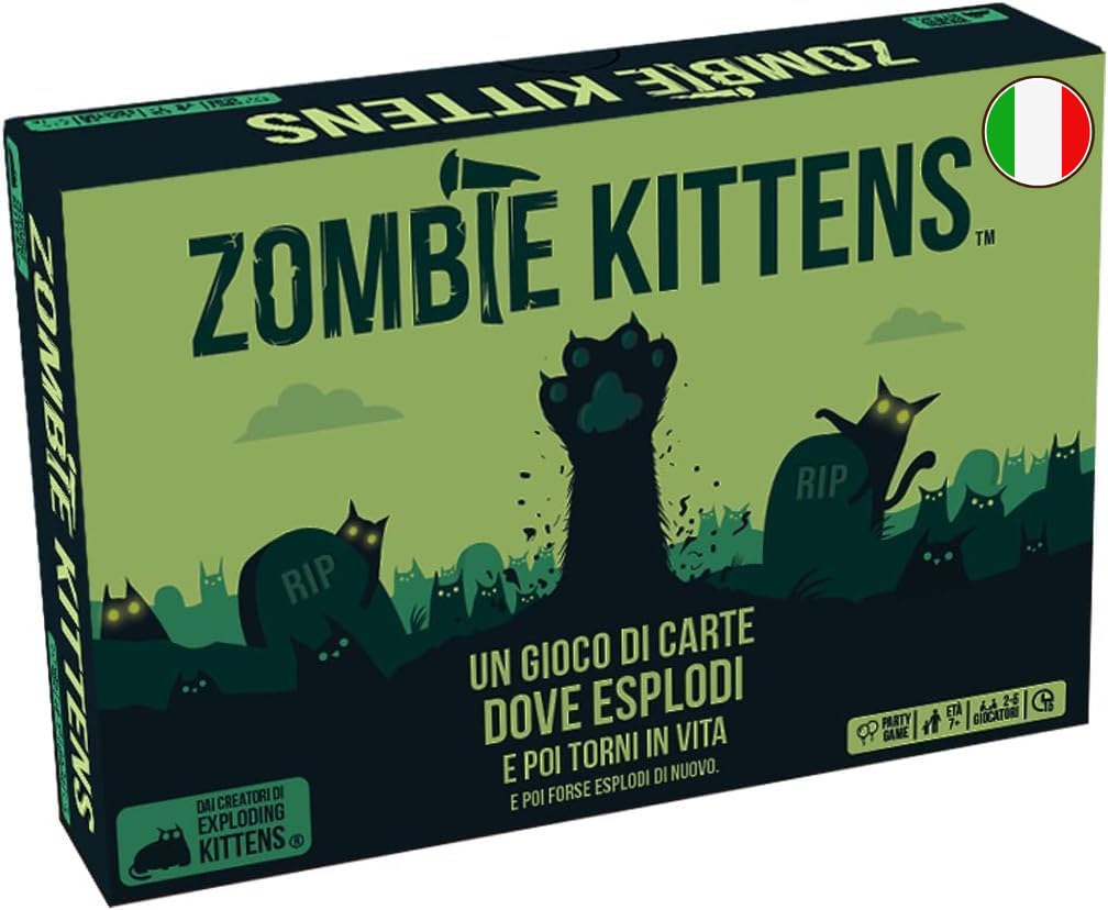 ASMODEE CARTE DA GIOCO  Zombie Kittens