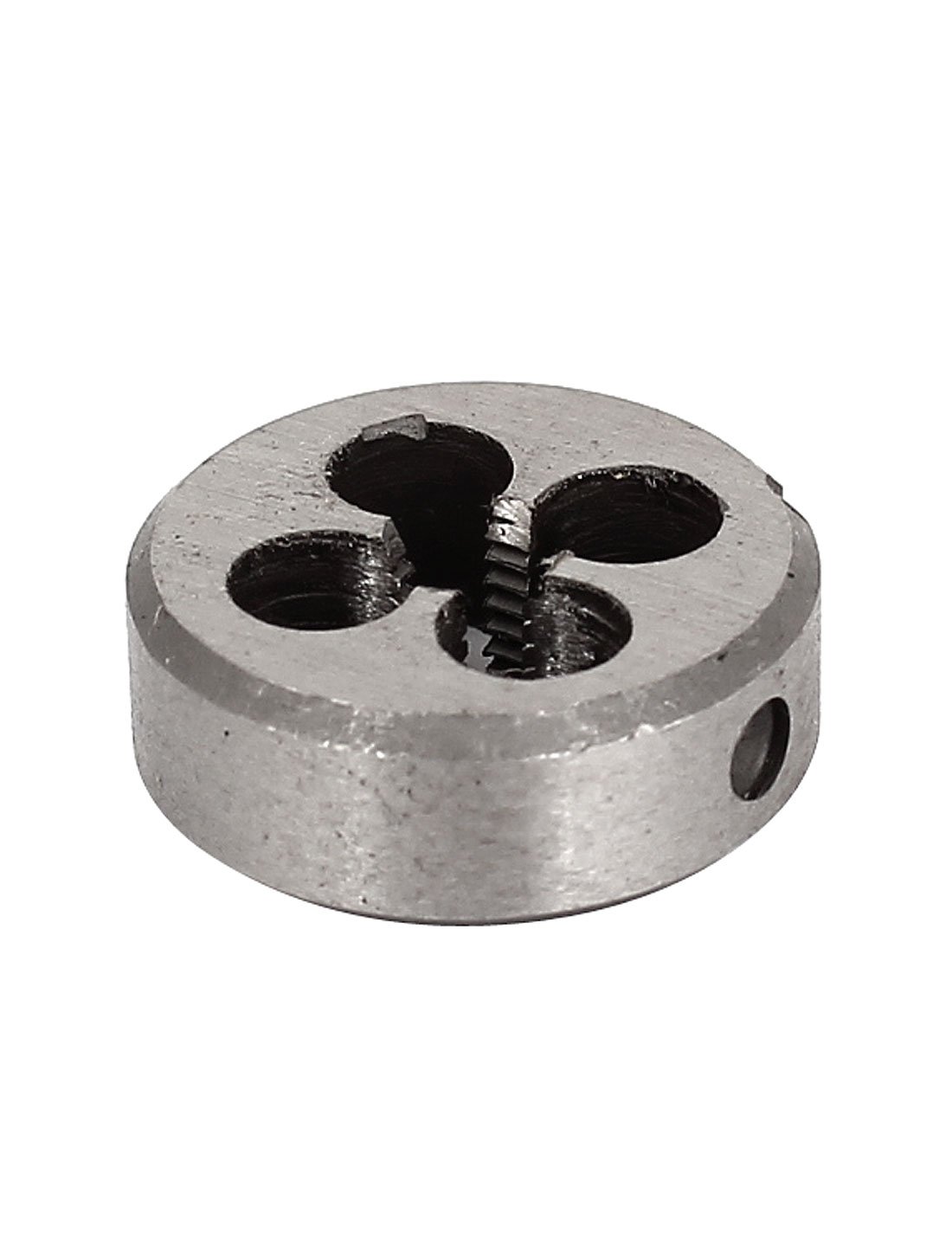 Aexit M5 x Dies 0.8mm 20mm OD Adjustable NPT Pipe Taper Round Split Threading Hex Threading Dies Thread Die