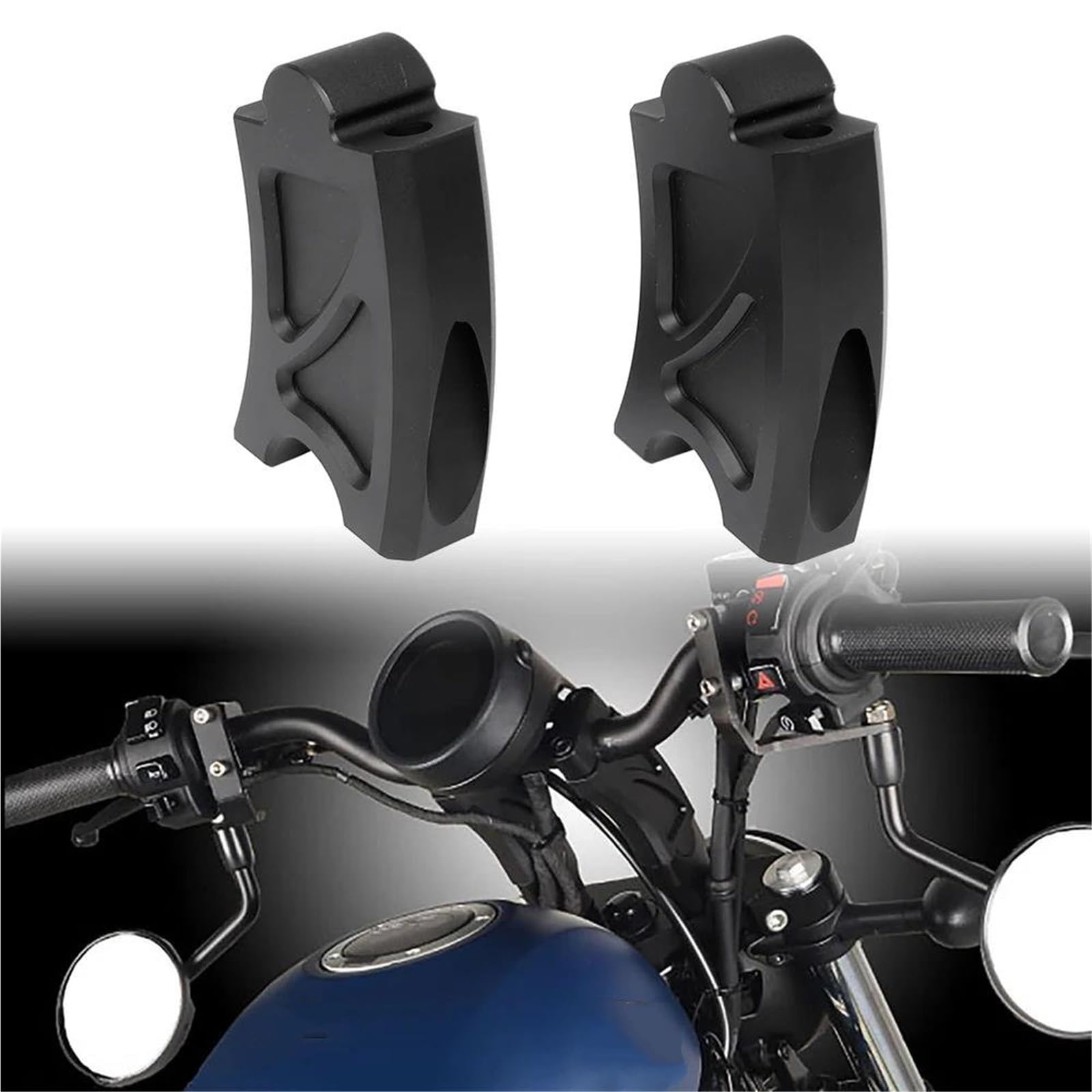 Elevadores de manillar Para CMX500 CMX300 Rebel 2017-2023