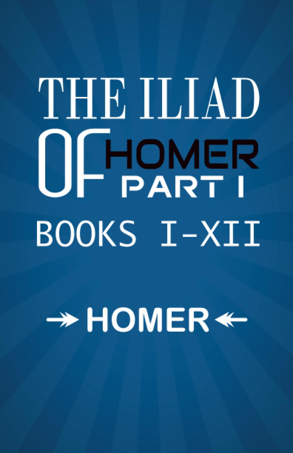 The Iliad of Homer Part I Books I-XII